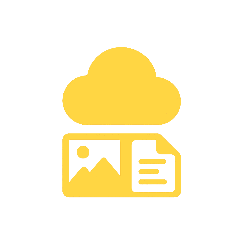 Cloud, photos and documents